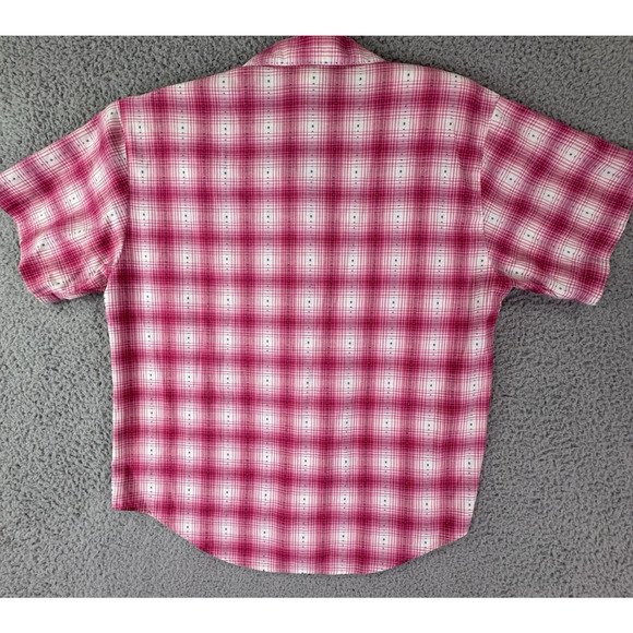 Koret City Blues Womens Pink Plaid Button Shirt Size S - Picture 3 of 15
